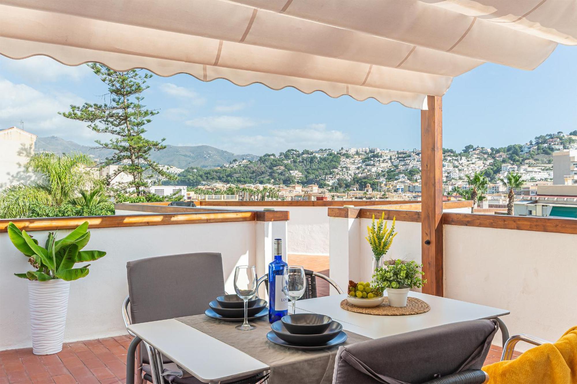 Apartamento Casa Lola Preciosa Azotea Vistas Panoramicas Almuñécar Exterior foto
